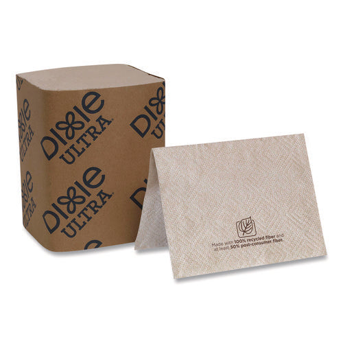 Image of Dixie® Interfold Napkin Refills Two-Ply, 6 1/2" X 9 7/8", White, 6000/carton