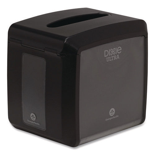 Image of Dixie® Tabletop Napkin Dispenser, 6.1 x 7.6 x 7.2, Black