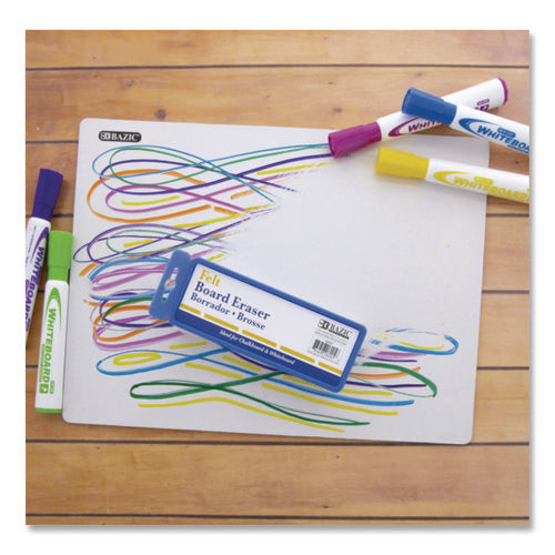 Image of Imperial® Whiteboard and Chalkboard Eraser, 5" x 2" x 1", White