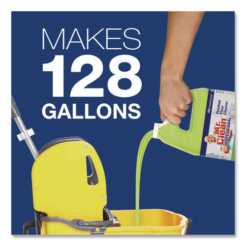 Image of Mr. Clean® Finished Floor Cleaner, Lemon Scent, 1 gal Bottle