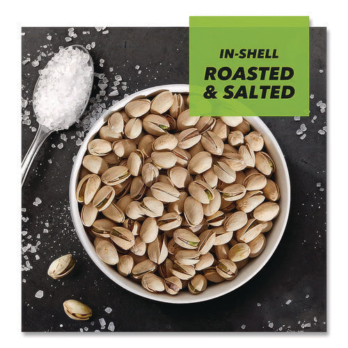 Image of Paramount Farms® Wonderful Pistachios, Roasted And Salted, 1.25 Oz Tube, 12/box