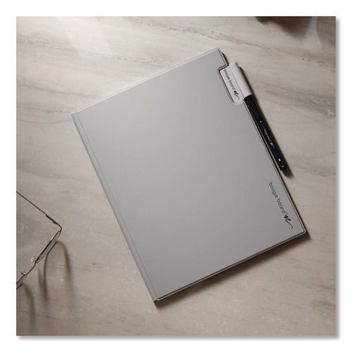 Image of Boogie Board Blackboard Folio, 9.1" x 11.1", Magnetic Closure, Gray