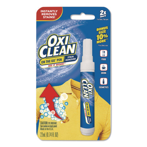 Image of OxiClean On-the-Go Pen Stain Remover, Bonus Size, 22 mL Pen