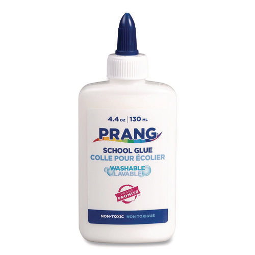 Image of Prang® Washable Liquid White School Glue, 4.4 oz, Dries Clear