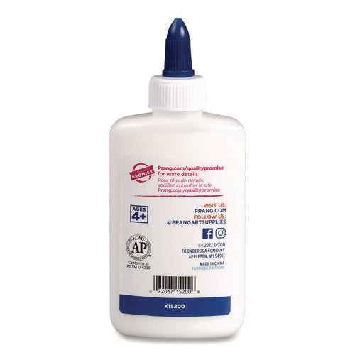 Image of Prang® Washable Liquid White School Glue, 4.4 oz, Dries Clear