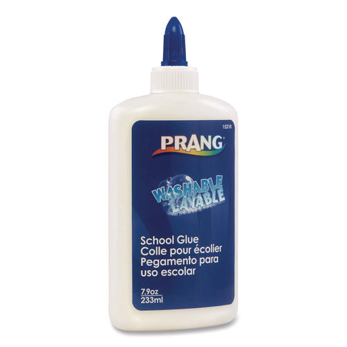 Image of Prang® Washable Liquid White School Glue, 7.9 oz, Dries Clear