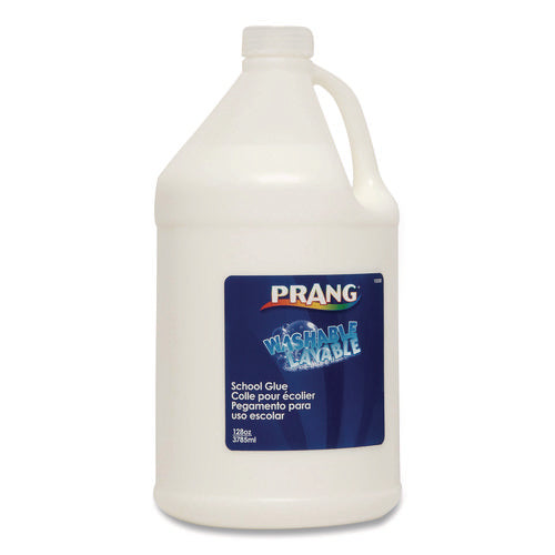 Image of Prang® Washable Liquid White School Glue, 128 oz, Dries Clear