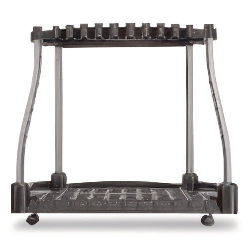 Image of Rubbermaid® FastTrack Garage Tool Tower Rack, Plastic, Holds Up to 40 Tools, 38" x 20.5" x 34.4", Black