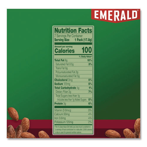 Image of Emerald® 100 Calorie Pack Nuts, 0.63 oz Pack, 7/Box