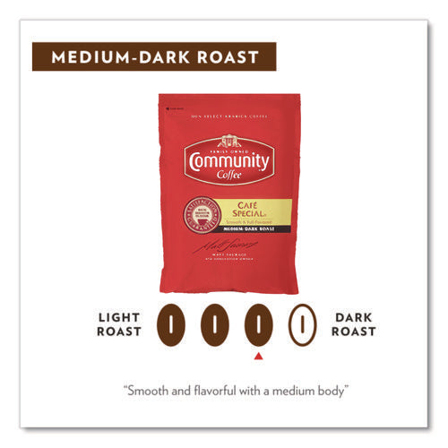 Image of Community Coffee® Cafe Special, 2.5 oz Packet, 40/Carton