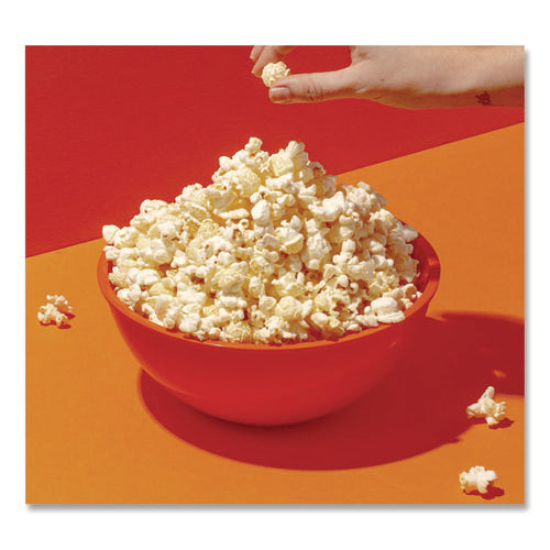 Image of LesserEvil® Snack Organic No Cheese Cheesiness Popcorn, Cheese, 0.88 oz Bag, 18/Carton