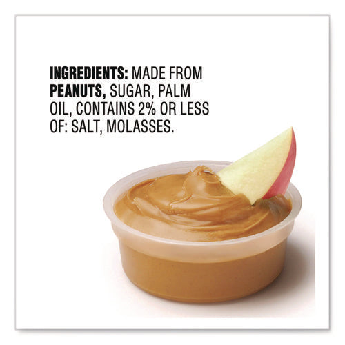 Image of Jif To Go® Spreads, Natural Creamy Peanut Butter, 1.5 oz Cup, 8/Box