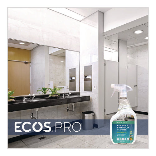 Image of ECOS® PRO Parsley Plus All-Purpose Kitchen and Bathroom Cleaner, 32 oz Spray Bottle