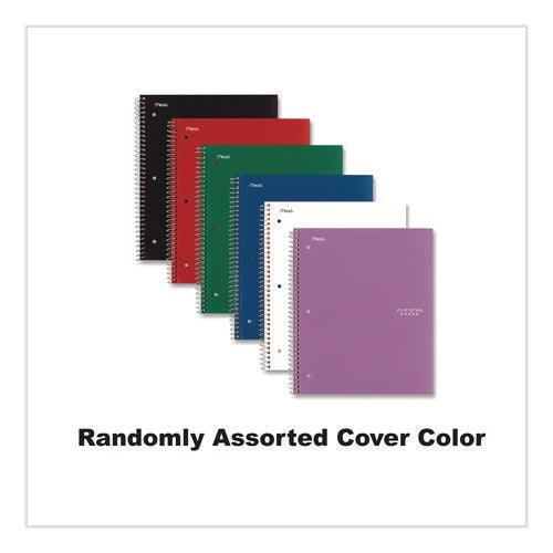 Image of Five Star® Wirebound Notebook, 3-Subject, Medium/College Rule, Randomly Assorted Cover Color, (150) 11 x 8.5 Sheets