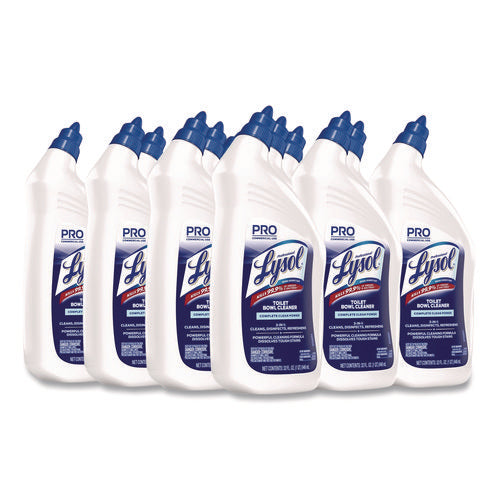 Image of Professional LYSOL® Brand Disinfectant Toilet Bowl Cleaner, 32oz Bottle, 12/carton