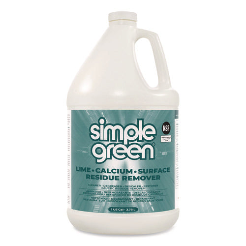 Image of Simple Green® Lime Calcium Surface Residue Remover, 1 gal Bottle, 6/Carton