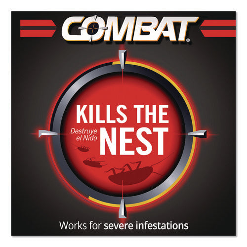 Image of Combat® Roach Bait Insecticide, 0.42 oz, 12/Pack, 10 Packs/Carton
