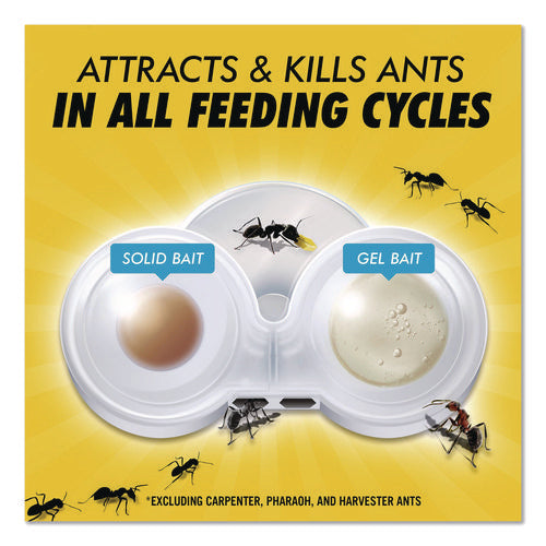 Image of Combat® Max 2-in-1 Ant Bait, 4/Pack, 8 Packs/Carton