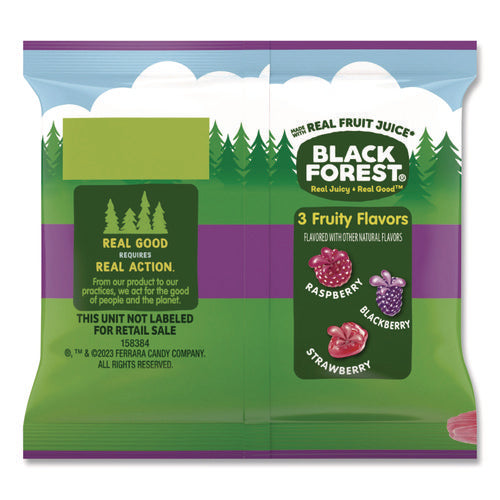 Image of Black Forest® Juicy Burst Fruit Flavored Snack, Berry Medley, 32 Oz, 40/box