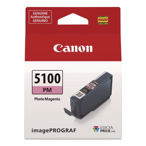 Image of Canon® 6957C002 (PFI-5100) Lucia PRO II Ink, Photo Magenta