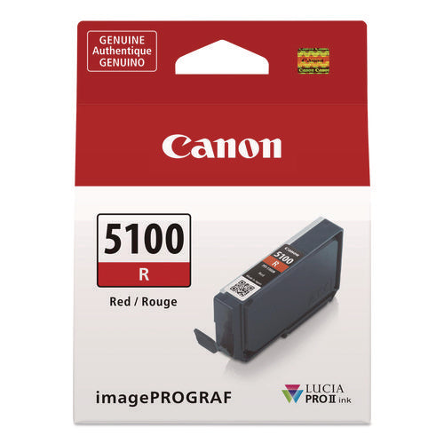 Image of Canon® 6958C002 (PFI-5100) Lucia PRO II Ink, Red
