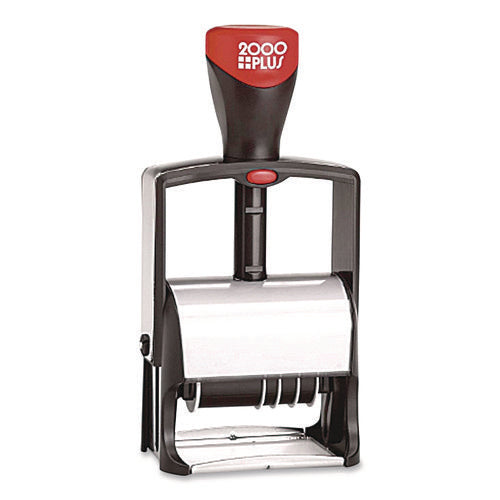 Image of COSCO 2000PLUS® Classic Line Message Dater, 5 Years, 12 Phrases, 1.75 X 0.18, Black Ink