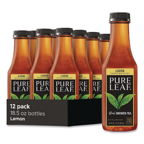 Image of Pure Leaf® Iced Tea, Lemon, 18.5 Oz, 12/carton