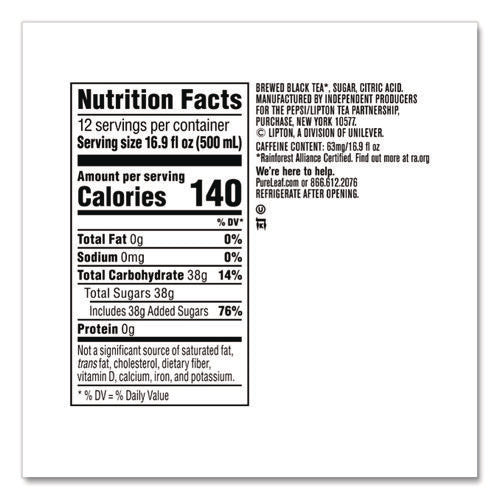 Image of Pure Leaf® Iced Tea, Sweet Tea, 18.5 Oz, 12/carton