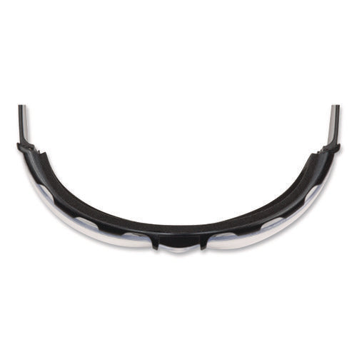 Image of Bouton® Zenon Z12 Polycarbonate Safety Glasses, Black Nylon Frame, Clear Polycarbonate Lens