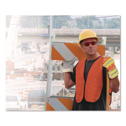Image of PIP Hook and Loop Safety Vest, One Size Fits Most, Hi-Viz Orange