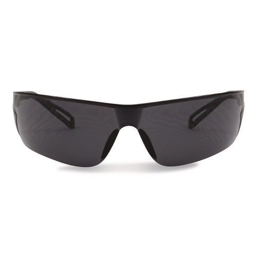 Image of Bouton® Zenon Z-Lyte Safety Glasses, Gray Frame, Gray Lens