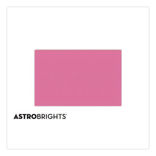 Image of Astrobrights® Color Paper, 24 lb Bond Weight, 11 x 17, Pulsar Pink, 500/Ream
