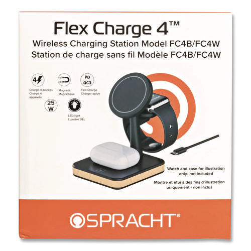 Image of Spracht Flex Charge 4, USB-C, White