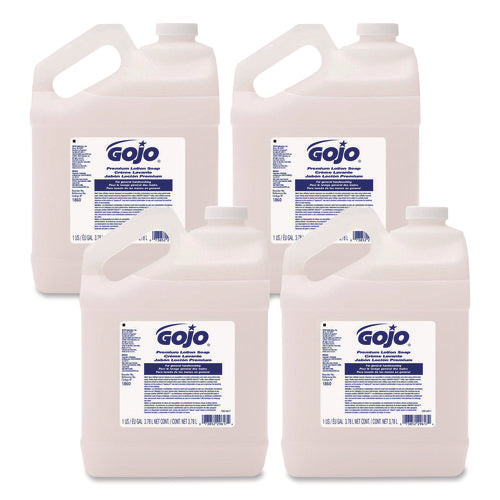 Image of GOJO® Premium Liquid Hand Soap Refill, Waterfall Scent, 1 gal