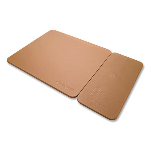 Image of Spracht MagPad Charger and Mouse Pad, Brown