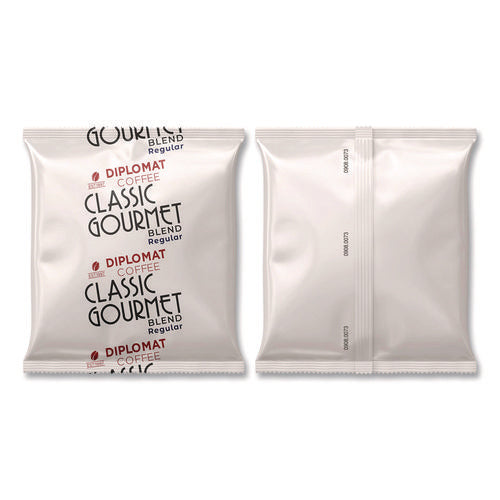 Image of Diplomat Coffee Classic Frac Pack, 2.5 oz, 100/Carton