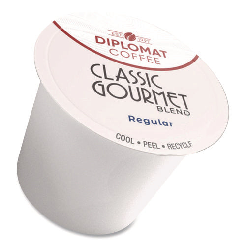 Image of Diplomat Coffee Classic Gourmet DC-Cup, 10 g, 96/Carton