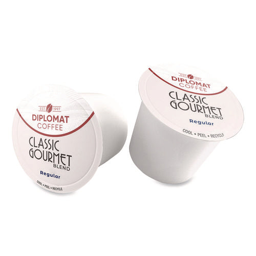 Image of Diplomat Coffee Classic Gourmet DC-Cup, 10 g, 96/Carton