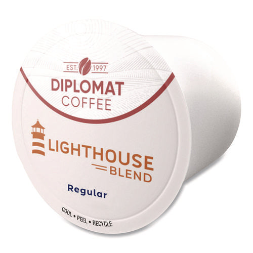 Image of Diplomat Coffee Lighthouse DC-Cup, 10 g, 96/Carton