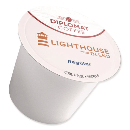 Image of Diplomat Coffee Lighthouse DC-Cup, 10 g, 96/Carton