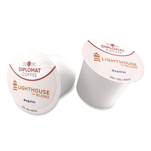 Image of Diplomat Coffee Lighthouse DC-Cup, 10 g, 96/Carton