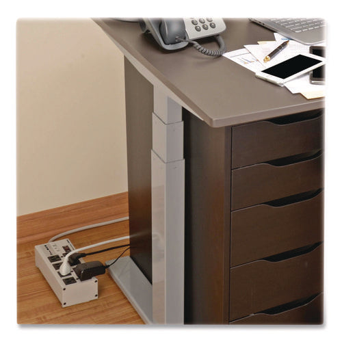 Image of Tripp Lite by Eaton Isobar Surge Protector, 8 AC Outlets, 25 ft Cord, 3,840 J, Light Gray