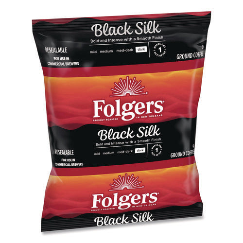 Image of Folgers® Coffee Filter Packs, Black Silk, 1.4 Oz Pack, 40packs/carton