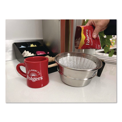 Image of Folgers® Colombian Ground Coffee Fraction Pack. 100% Colombian, 1.75 oz Fraction Pack, 42/Carton