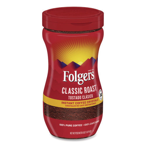 Image of Folgers® Classic Roast Instant Coffee, 16 oz Jar