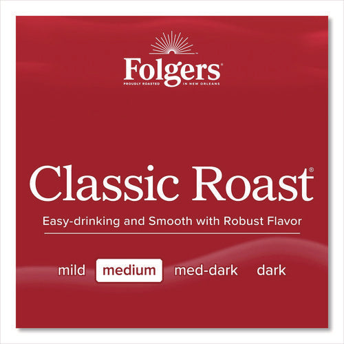 Image of Folgers® Coffee Filter Packs, Classic Roast, 1.4 Oz Pack, 40/carton