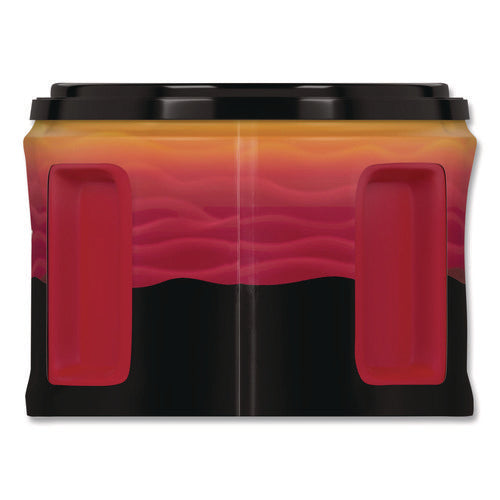 Image of Folgers® Black Silk Ground Coffee, Black 22.6 oz Canister, 6/Carton