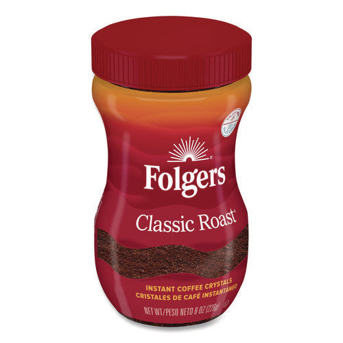 Image of Folgers® Classic Roast Instant, 8 oz Jar