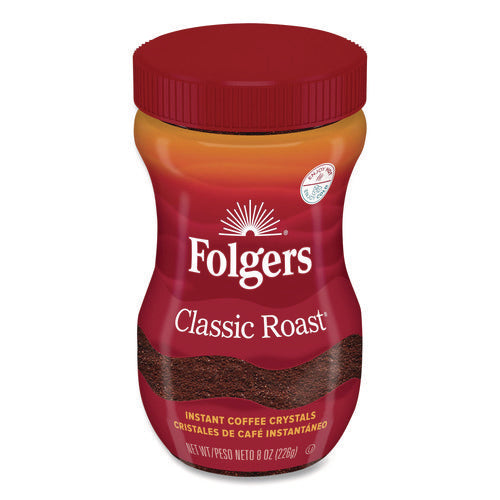 Image of Folgers® Classic Roast Instant, 8 oz Jar