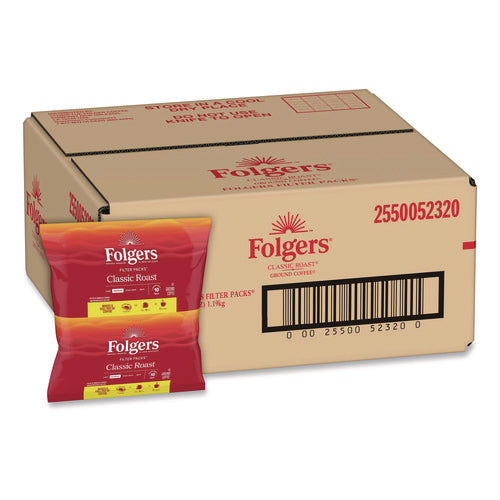Image of Folgers® Coffee Filter Packs, Regular, 1.05 Oz Filter Pack, 40/carton